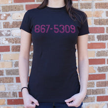 Load image into Gallery viewer, 867-5309 T-Shirt (Ladies)