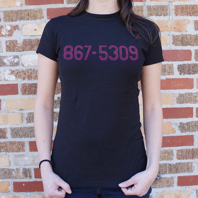 867-5309 T-Shirt (Ladies)