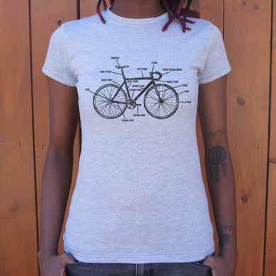 Bike Anatomy T-Shirt (Ladies)