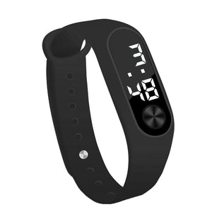 Men Women Fashion Digital LED Sports Watch Unisex Silicone Band Material Wrist Watches