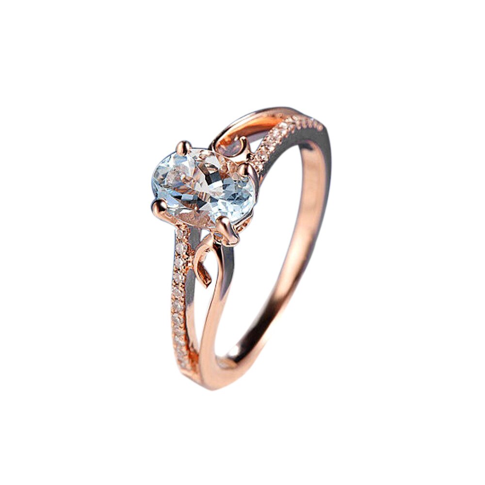 Fashion Women Rings Party Style Retro Crystal Finger Jewelry Wedding Ring