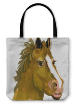 Load image into Gallery viewer, Tote Bag, Horse Head Watercolor Painting