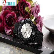 Load image into Gallery viewer, Men Sport Quartz Alloy Buckle Glass Fabric Band Army Wristwatches