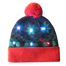 Load image into Gallery viewer, Unisex Sweater hat Xmas Christmas Print Party Knitted hat