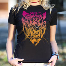 Load image into Gallery viewer, Lion-el Rich-eyes T-Shirt (Ladies)