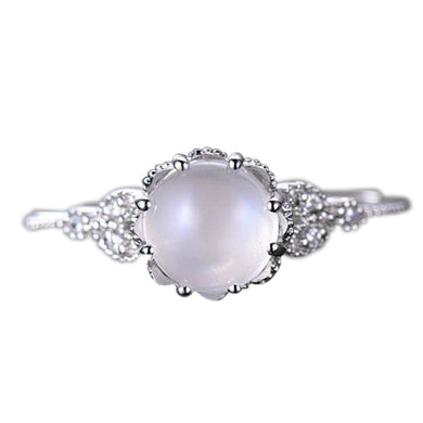 Women Crystal Engagement Trendy Water Drop Shape Fashion Wedding Bands Jewelry Ring