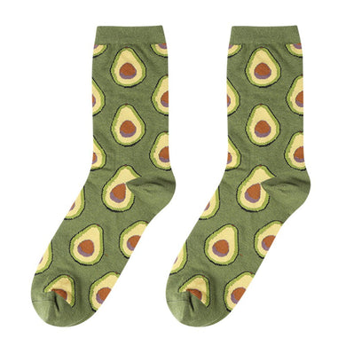 New Carnival Funny Socks Comfortable Donut Print Women Fashion