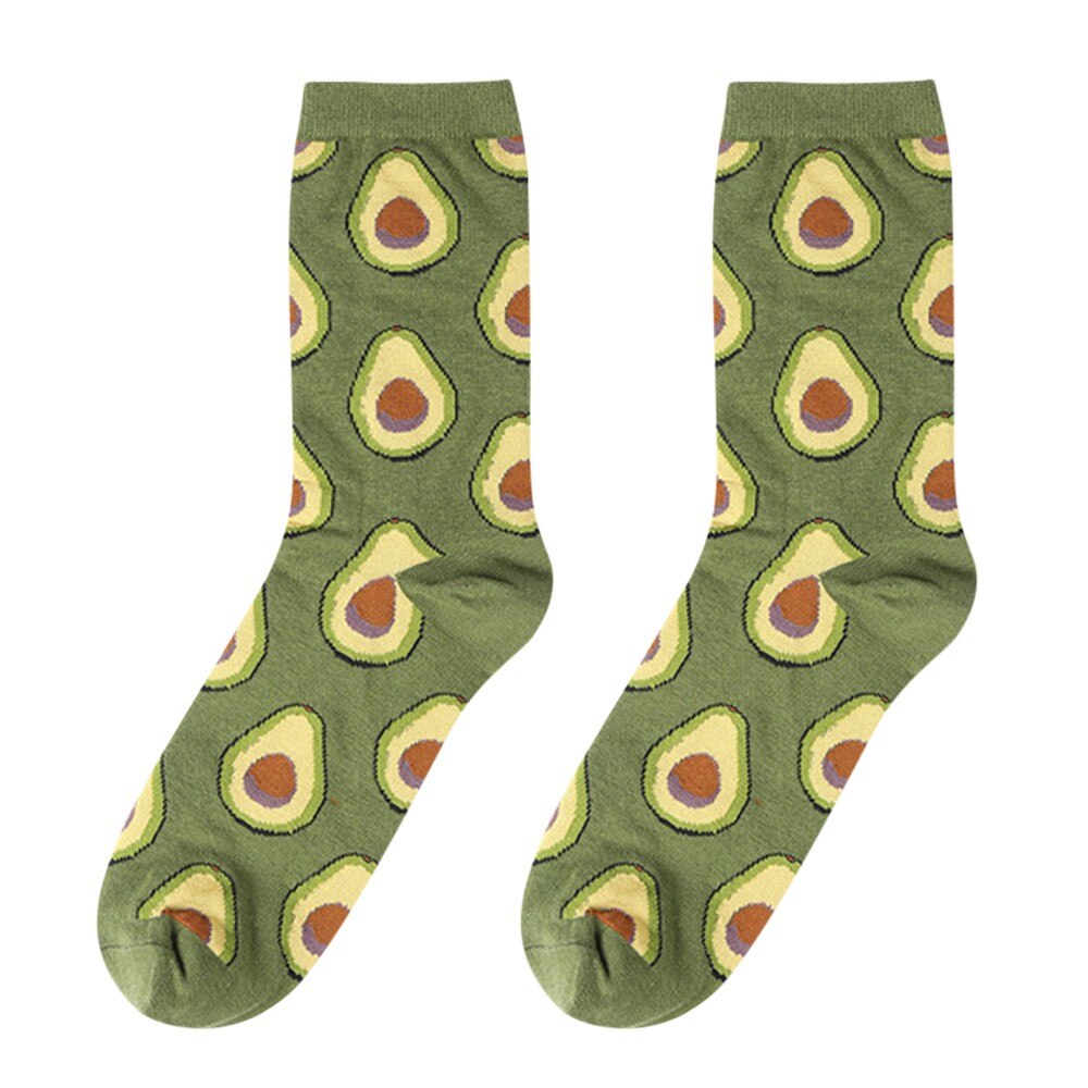 New Carnival Funny Socks Comfortable Donut Print Women Fashion