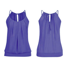 Load image into Gallery viewer, Women Short Length Polyester Worsted Fabric Solid Pattern Casual Sexy Female Tank Tops