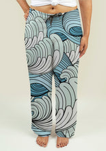 Load image into Gallery viewer, Ladies Pajama Pants with Waves