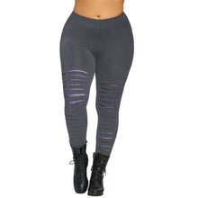Load image into Gallery viewer, Women Shining Stars Print Ankle-Length Skinny Leggings
