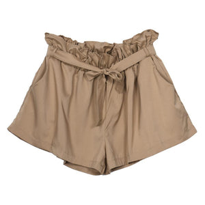 Women High Waist Sexy Hot Summer Cotton Big Flower Printed Shorts