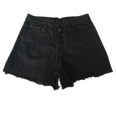 Women High Waist Regular Denim Ripped jeans Shorts Fashion