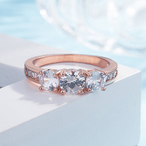 Women Aluminium Alloy Metal Party Fashion Trendy Irregular Shape Wedding Gift Rings