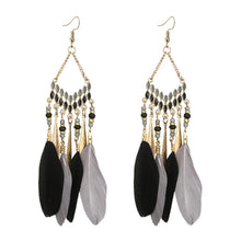 Load image into Gallery viewer, Women Aluminium Alloy Type Leaf Earrings