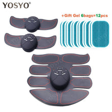 Load image into Gallery viewer, EMS Wireless Muscle Stimulator Trainer Smart Fitness Abdominal Training Electric Weight Loss Stickers Body Slimming Belt Unisex