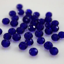 Load image into Gallery viewer, Isywaka Mixed Colors 4*6mm 50pcs Rondelle  Austria faceted Crystal Glass Beads Loose Spacer Round Beads for Jewelry Making