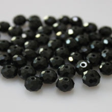 Load image into Gallery viewer, Isywaka Mixed Colors 4*6mm 50pcs Rondelle  Austria faceted Crystal Glass Beads Loose Spacer Round Beads for Jewelry Making