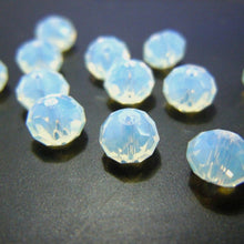 Load image into Gallery viewer, Isywaka Mixed Colors 4*6mm 50pcs Rondelle  Austria faceted Crystal Glass Beads Loose Spacer Round Beads for Jewelry Making