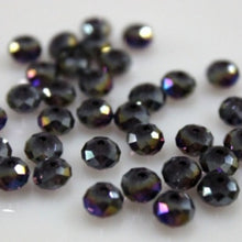 Load image into Gallery viewer, Isywaka Mixed Colors 4*6mm 50pcs Rondelle  Austria faceted Crystal Glass Beads Loose Spacer Round Beads for Jewelry Making