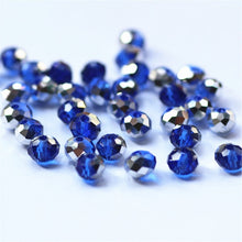 Load image into Gallery viewer, Isywaka Mixed Colors 4*6mm 50pcs Rondelle  Austria faceted Crystal Glass Beads Loose Spacer Round Beads for Jewelry Making