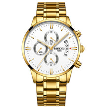 Load image into Gallery viewer, NIBOSI Relogio Masculino Men Watches Luxury Famous Top Brand Men&#39;s Fashion Casual Dress Watch Military Quartz Wristwatches Saat