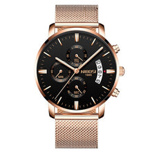 Load image into Gallery viewer, NIBOSI Relogio Masculino Men Watches Luxury Famous Top Brand Men&#39;s Fashion Casual Dress Watch Military Quartz Wristwatches Saat