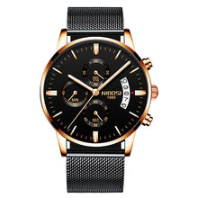 Load image into Gallery viewer, NIBOSI Relogio Masculino Men Watches Luxury Famous Top Brand Men&#39;s Fashion Casual Dress Watch Military Quartz Wristwatches Saat
