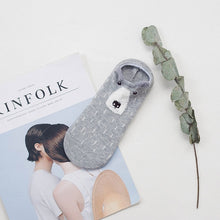 Load image into Gallery viewer, women cotton socks stereoscopic Cute Animal Female Kawaii Cat With Dog Summer Short Socks Women Casual Soft Funny Socks