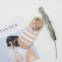 Load image into Gallery viewer, women cotton socks stereoscopic Cute Animal Female Kawaii Cat With Dog Summer Short Socks Women Casual Soft Funny Socks