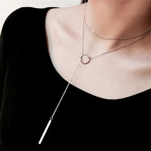 Load image into Gallery viewer, New fashion trendy jewelry copper choker multi layer necklace gift for women Boho Layering Chokers Chockers girl x242