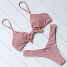 Load image into Gallery viewer, OMKAGI Brand Swimwear Women Swimsuit Sexy Push Up Micro Bikinis Set Swimming Bathing Suit Beachwear Summer Brazilian Bikini 2019