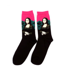 Load image into Gallery viewer, Hot Dropshipping Autumn winter Retro Women New Art Van Gogh Mural World Famous Oil Painting Series Men Socks Funny Socks