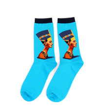 Load image into Gallery viewer, Hot Dropshipping Autumn winter Retro Women New Art Van Gogh Mural World Famous Oil Painting Series Men Socks Funny Socks