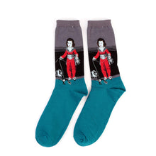 Load image into Gallery viewer, Hot Dropshipping Autumn winter Retro Women New Art Van Gogh Mural World Famous Oil Painting Series Men Socks Funny Socks