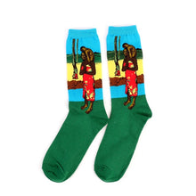 Load image into Gallery viewer, Hot Dropshipping Autumn winter Retro Women New Art Van Gogh Mural World Famous Oil Painting Series Men Socks Funny Socks
