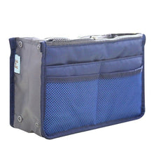 Load image into Gallery viewer, Organizer Insert Bag Women Nylon Travel Insert Organizer Handbag Purse Large liner Lady Makeup Cosmetic Bag Cheap Female Tote