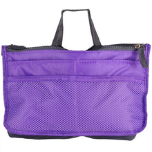Load image into Gallery viewer, Organizer Insert Bag Women Nylon Travel Insert Organizer Handbag Purse Large liner Lady Makeup Cosmetic Bag Cheap Female Tote