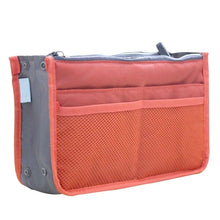 Load image into Gallery viewer, Organizer Insert Bag Women Nylon Travel Insert Organizer Handbag Purse Large liner Lady Makeup Cosmetic Bag Cheap Female Tote