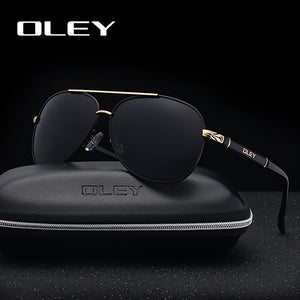 OLEY Brand Sunglasses Men Polarized Fashion Classic Pilot Sun Glasses Fishing Driving Goggles Shades For Men/Wome Y7005