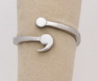 Load image into Gallery viewer, Semicolon Ring for Girl Adjustable Ring Mental Health Ring Inspirational Jewelry Love Life for Graduation Student  R004