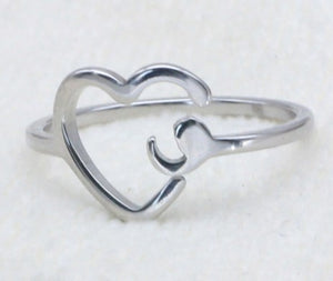 Semicolon Ring for Girl Adjustable Ring Mental Health Ring Inspirational Jewelry Love Life for Graduation Student  R004