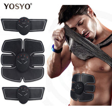 Load image into Gallery viewer, EMS Wireless Muscle Stimulator Trainer Smart Fitness Abdominal Training Electric Weight Loss Stickers Body Slimming Belt Unisex