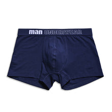 Load image into Gallery viewer, boxer mens underwear men cotton underpants male pure men panties shorts underwear boxer shorts  cotton solid cuecas