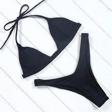 Load image into Gallery viewer, OMKAGI Brand Swimwear Women Swimsuit Sexy Push Up Micro Bikinis Set Swimming Bathing Suit Beachwear Summer Brazilian Bikini 2019