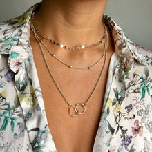 Load image into Gallery viewer, Bls-miracle Bohemian Multi layer Pendant Necklaces For Women Fashion Golden Geometric Charm Chains Necklace Jewelry Wholesale