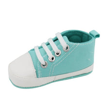 Load image into Gallery viewer, Classic Canvas Newborn Baby Boys Girls First Walkers Toddler Soft Sole Anti-slip Shoes