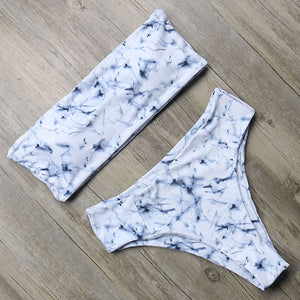 RUUHEE Bandage Bikini Swimwear Women Swimsuit High Waist Bikini Set 2019 Bathing Suit Push Up Maillot De Bain Femme Beachwear