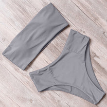 Load image into Gallery viewer, RUUHEE Bandage Bikini Swimwear Women Swimsuit High Waist Bikini Set 2019 Bathing Suit Push Up Maillot De Bain Femme Beachwear