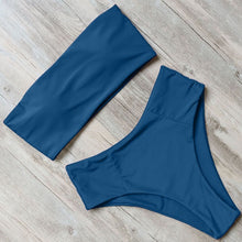 Load image into Gallery viewer, RUUHEE Bandage Bikini Swimwear Women Swimsuit High Waist Bikini Set 2019 Bathing Suit Push Up Maillot De Bain Femme Beachwear
